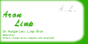aron limp business card